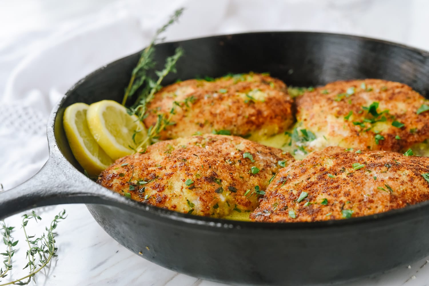 Pork Chops with Lemon Butter Sauce