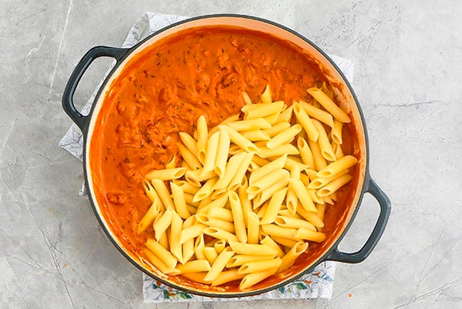 Butter Chicken Pasta