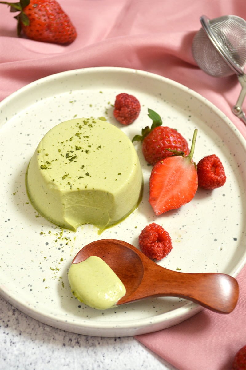 Matcha Panna Cotta
