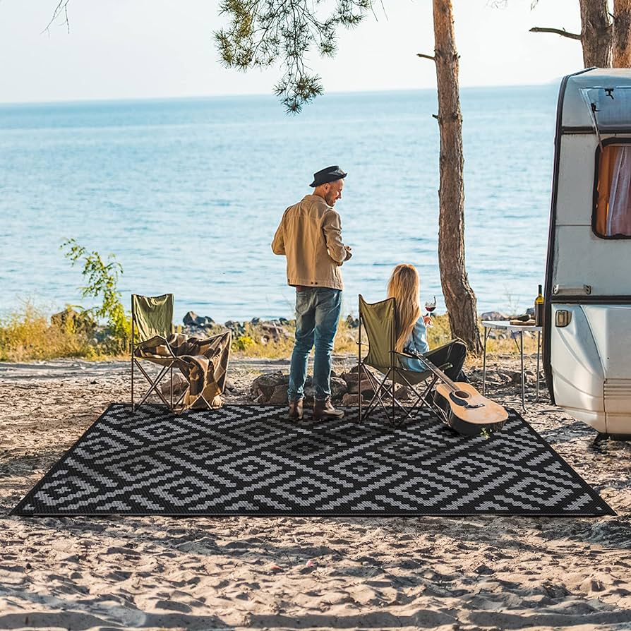 10. Reversible Mats Outdoor Patio Rug