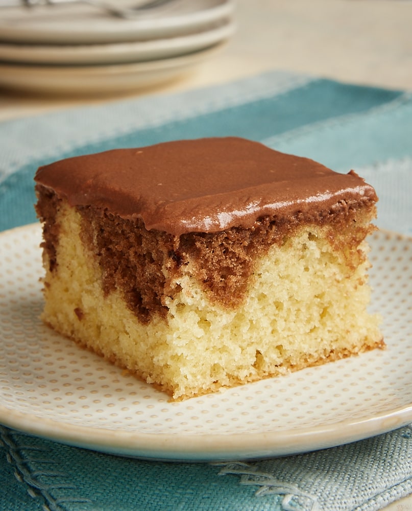 Hazelnut and Chocolate Marble Cake Recipe