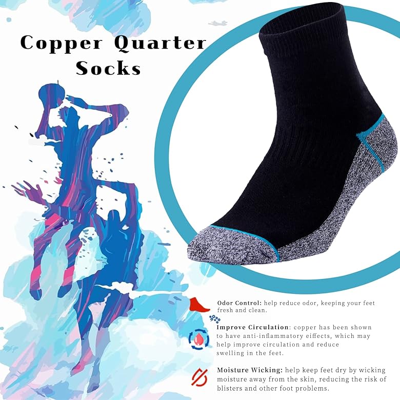 6. Women's Picnic Socks - Breathable and Odor-resistant