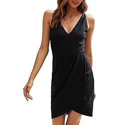 ECOWISH Women's V Neck Lace Bodysuit