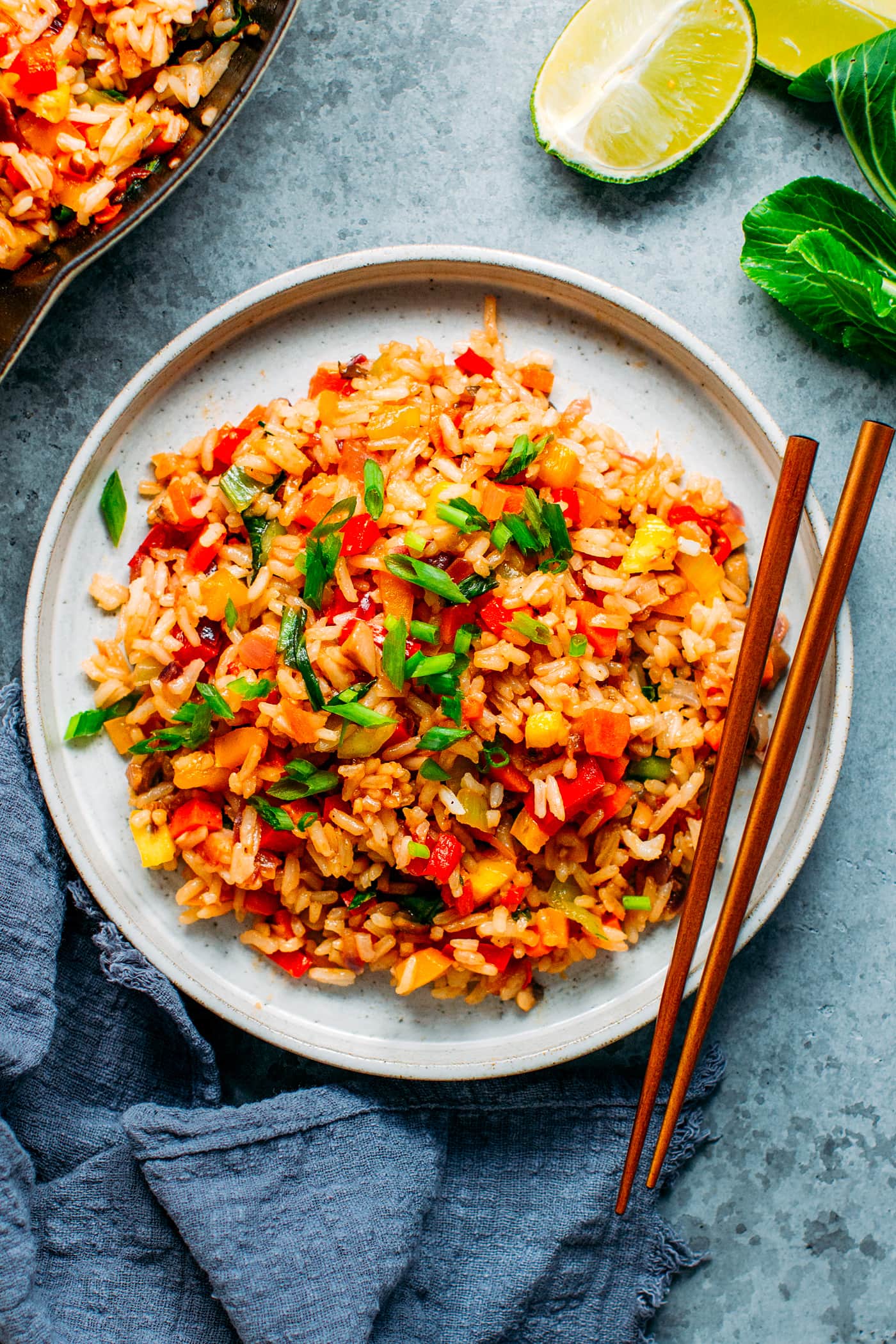Sweet and Sour Veggie Fried Rice