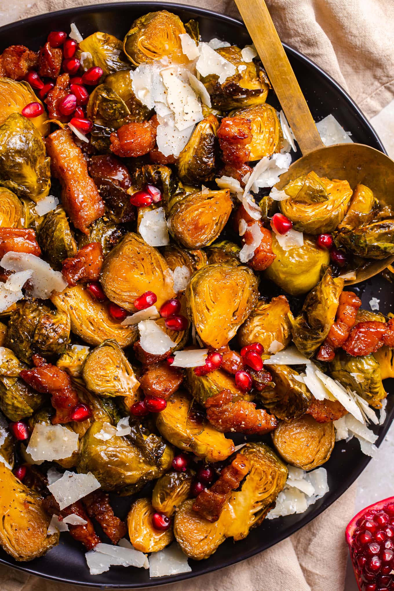 Pork Belly and Brussels Sprouts Skillet