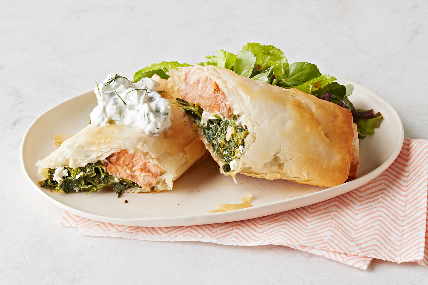 Phyllo-Wrapped Salmon