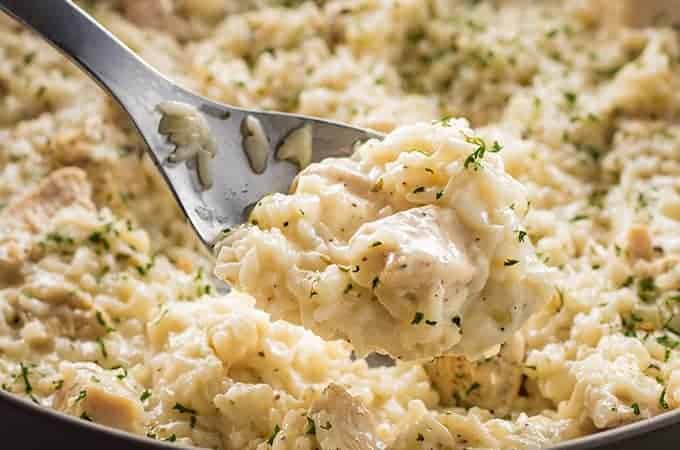 Creamy Chicken and Rice