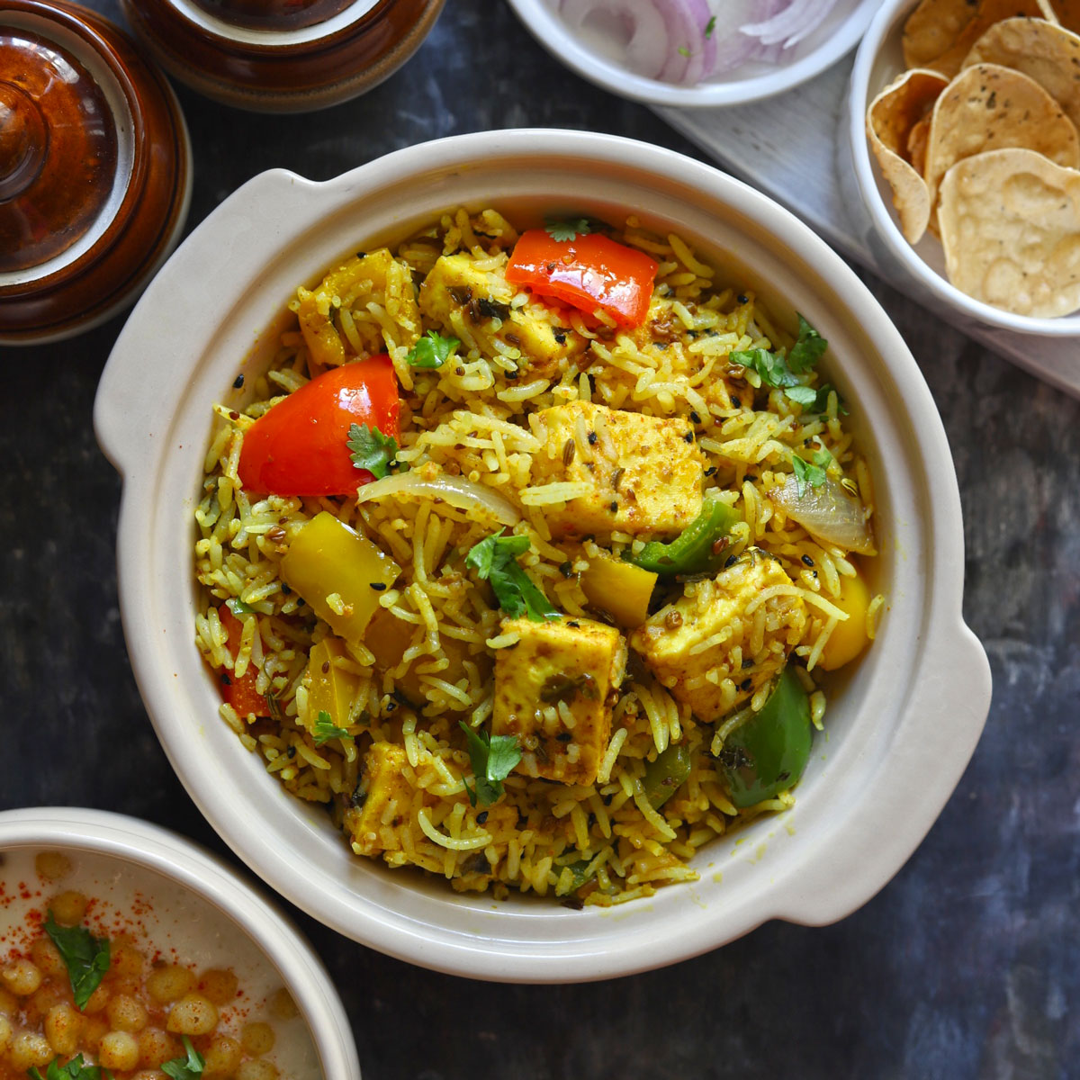 Paneer Tikka Pulao