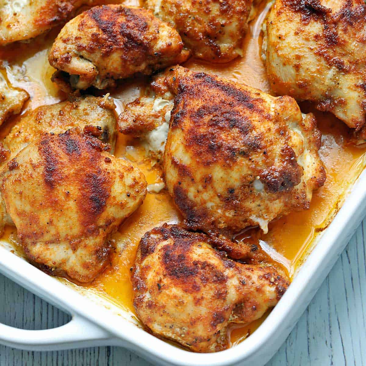 Baked Chicken Thighs