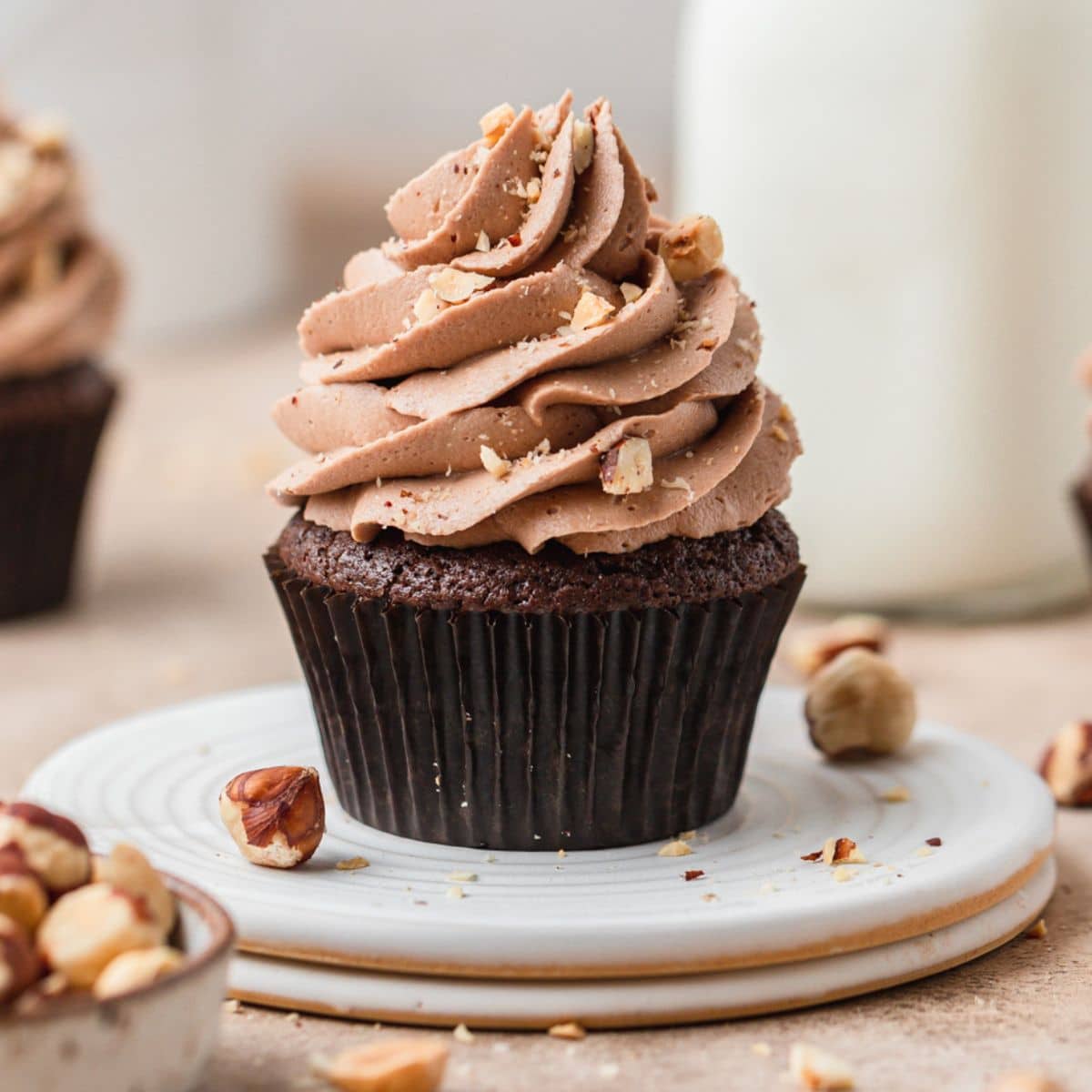 Hazelnut Cupcakes