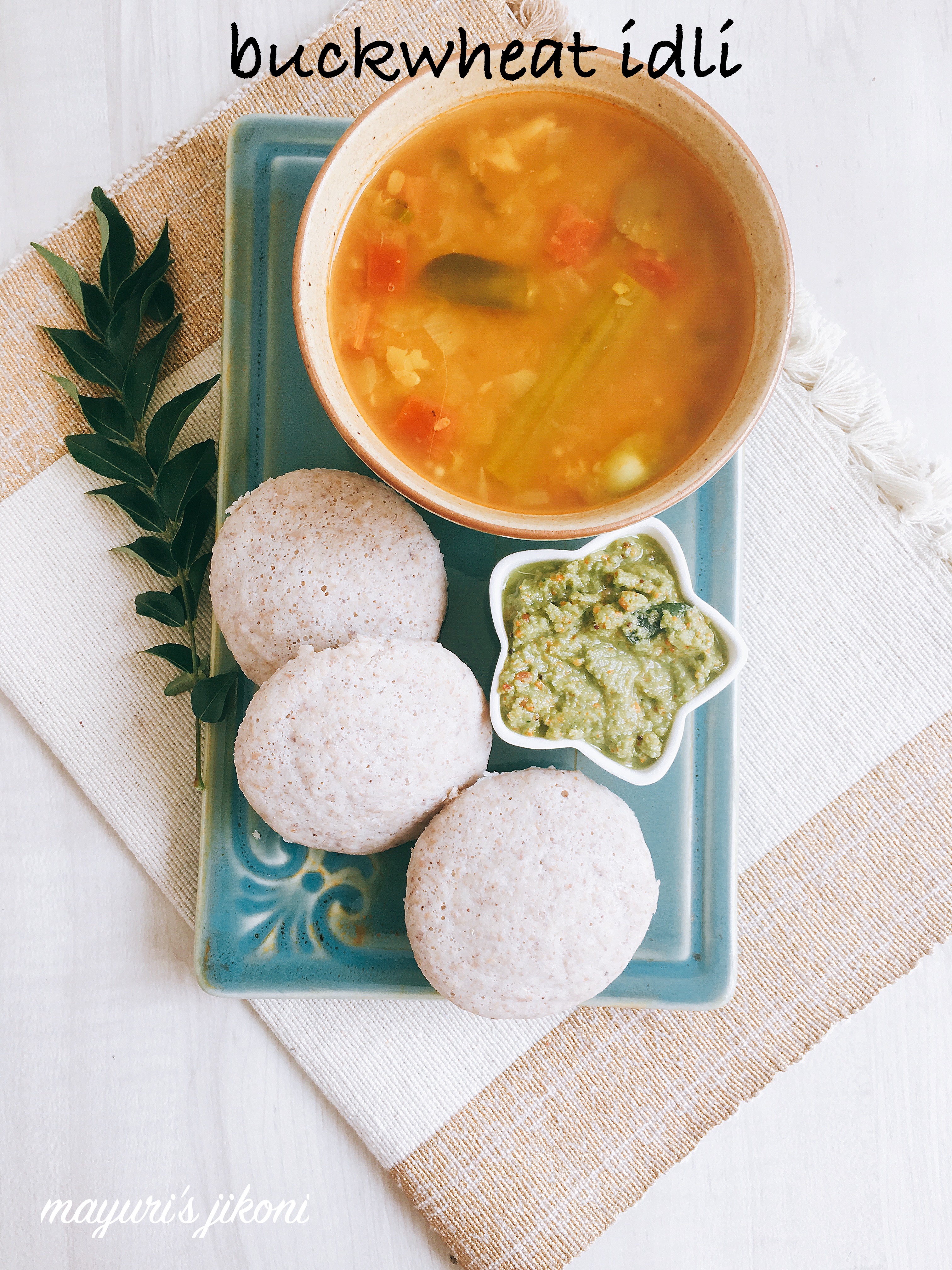 Buckwheat Idli