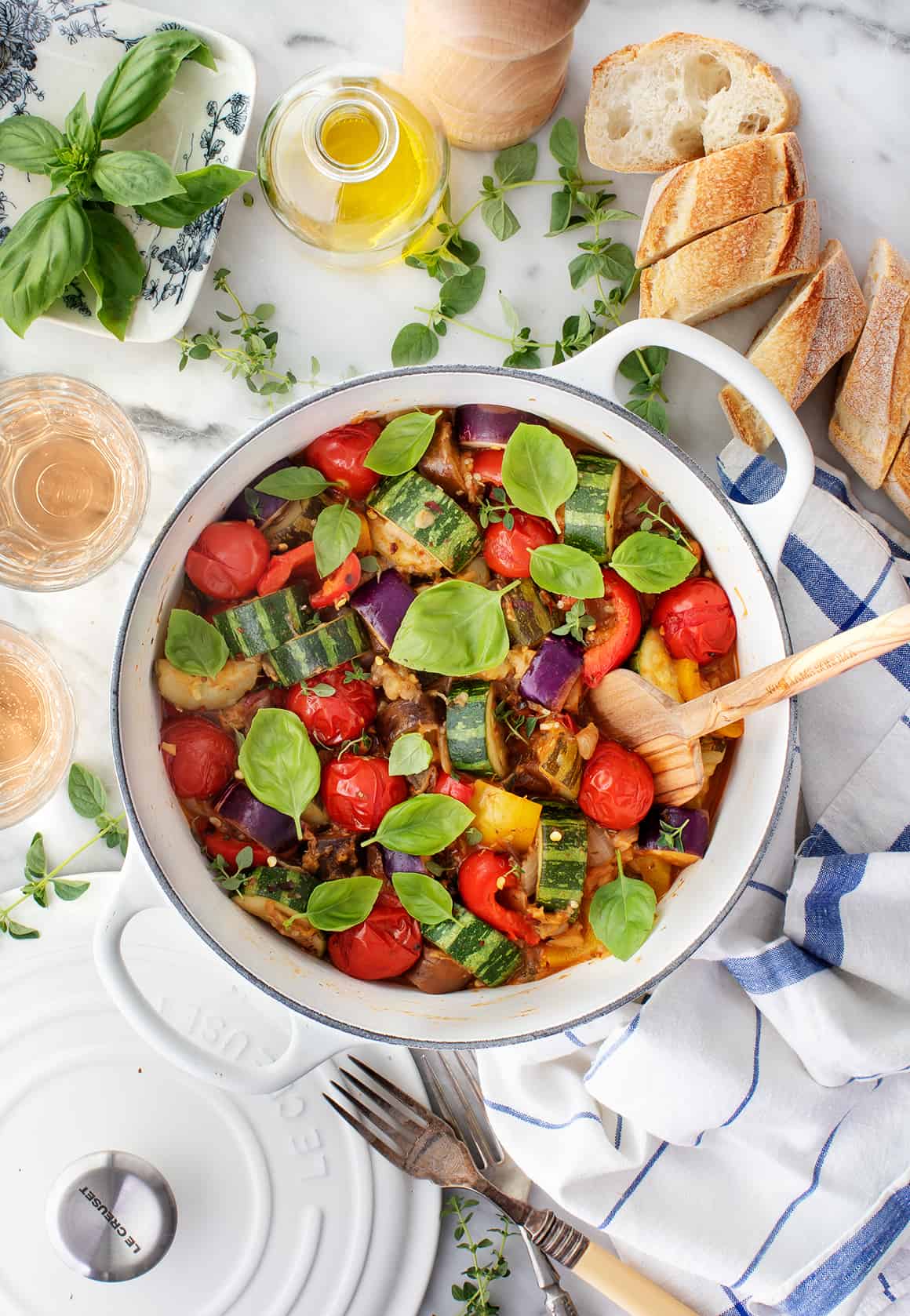 Ratatouille with Fresh Herbs