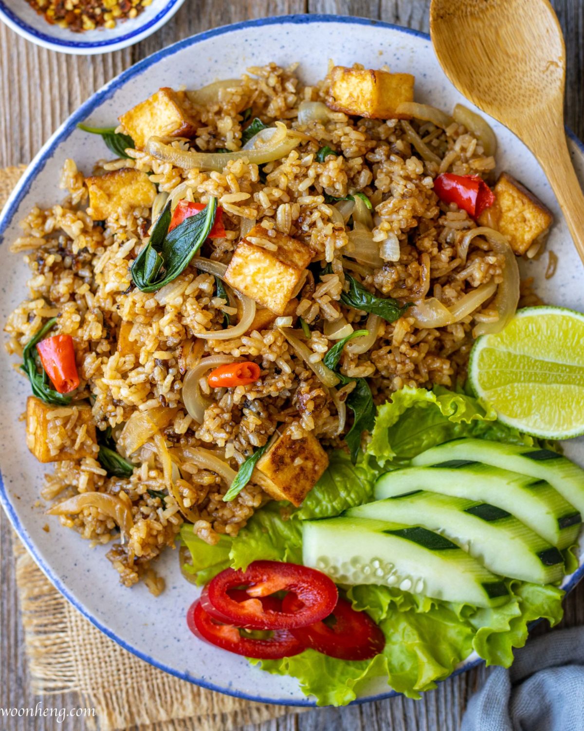 Spicy Thai Veggie Fried Rice