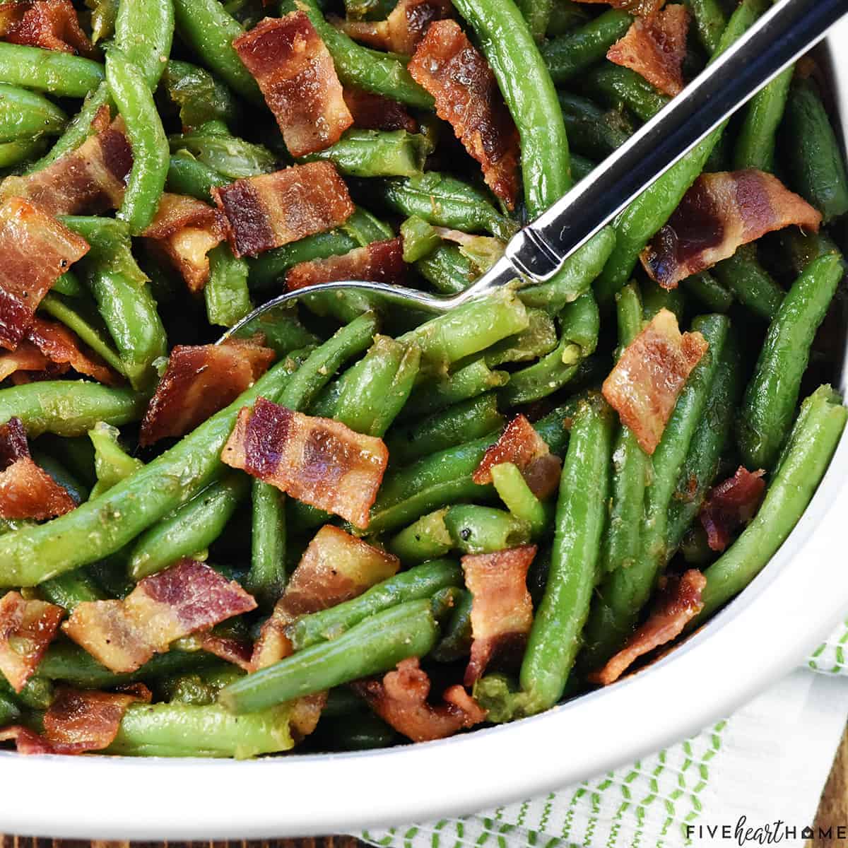 Green Bean and Bacon Casserole