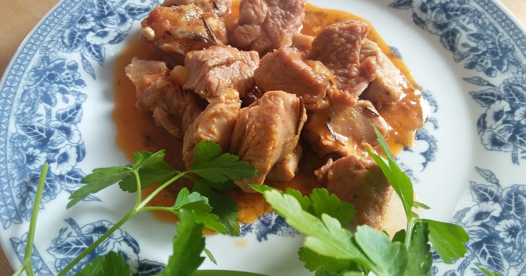 Pollo al Potacchio con aceitunas
