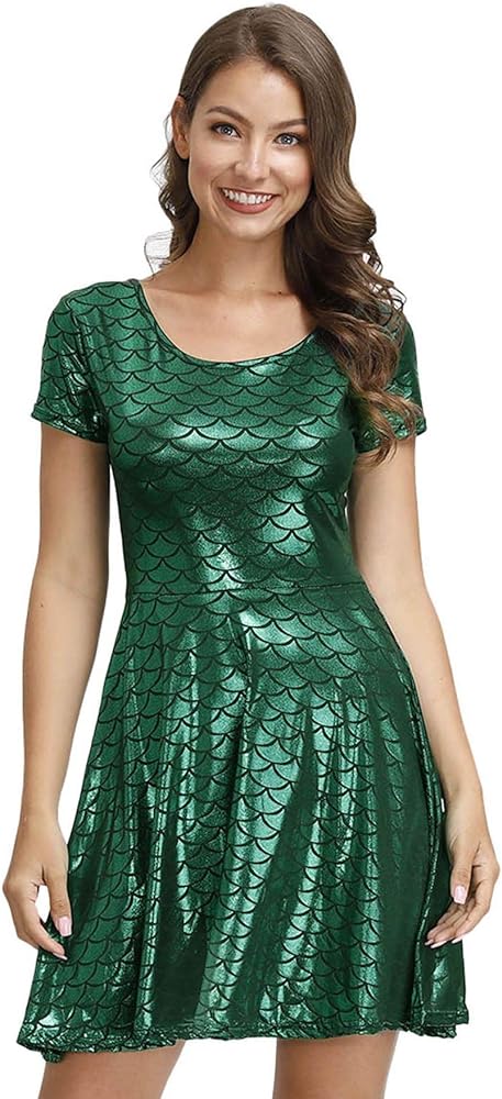 Mermaid Midi Dress - Embrace Your Inner Mermaid