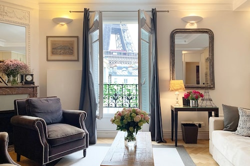 Casa con vista a la Torre Eiffel