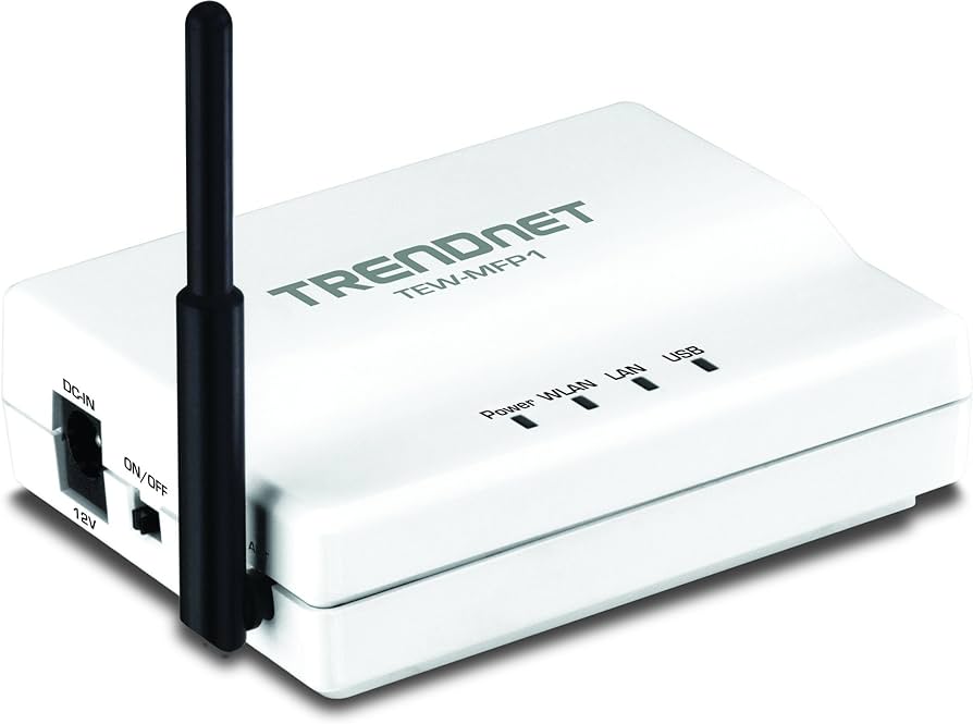 TRENDnet 1-Port Multi-Function USB Print Server