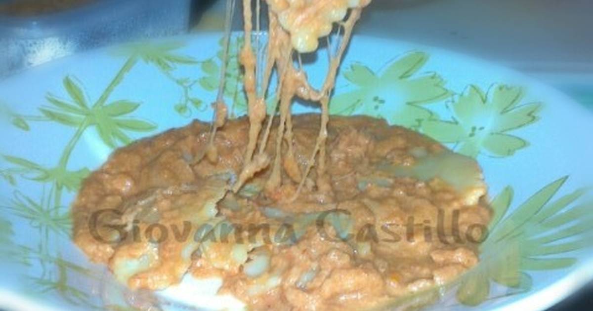 Ravioli de berenjena con salsa de queso de cabra