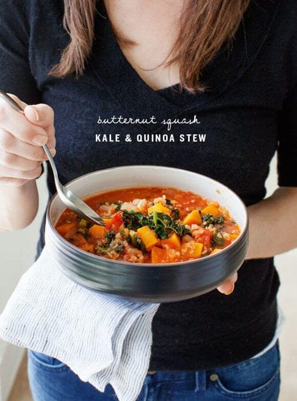 Butternut Squash and Kale Stew