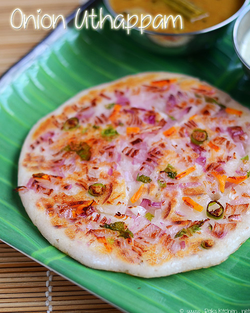 Onion Uttapam