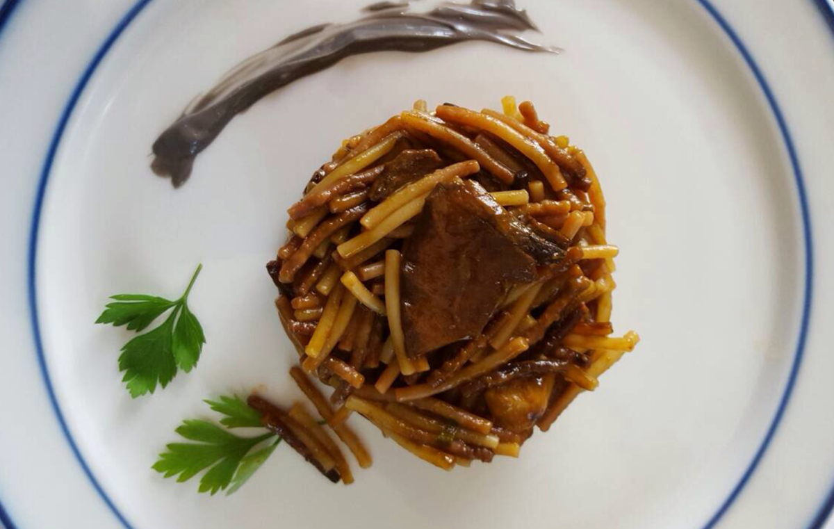 Receta de Arrossejat con setas