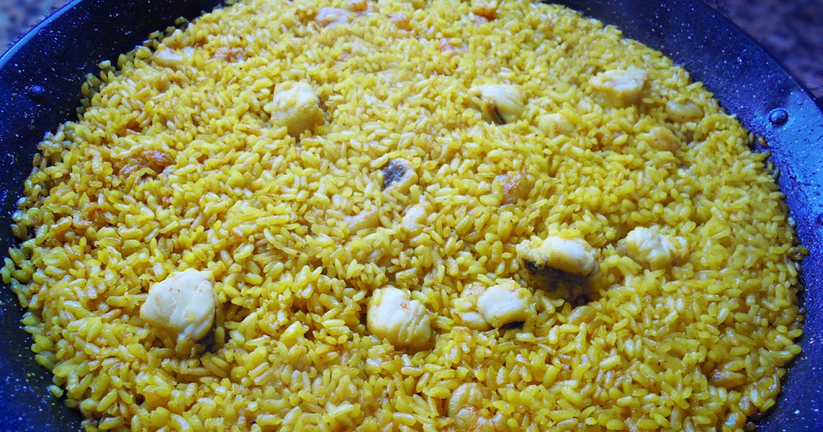 Arrossejat de pescado y setas