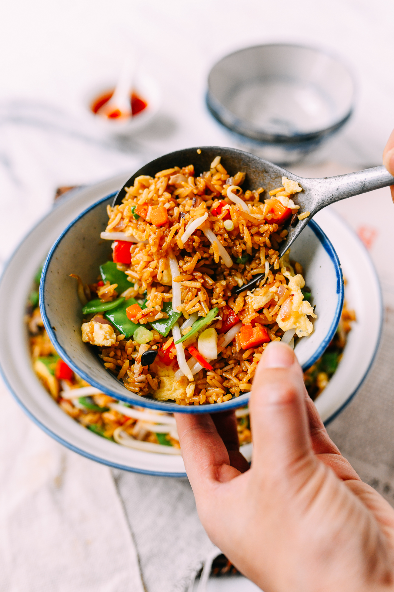 Sesame and Soy Veggie Fried Rice