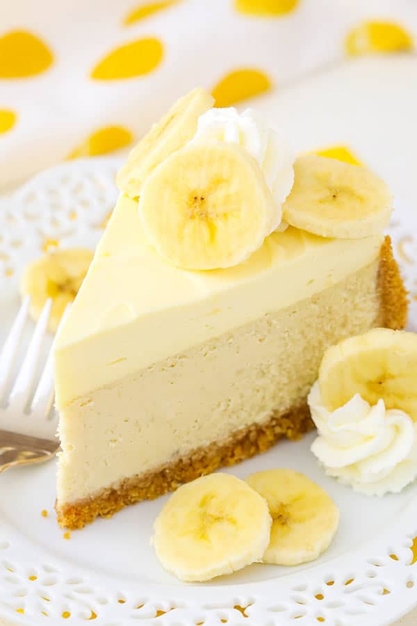Banana Cream Cheese Cake