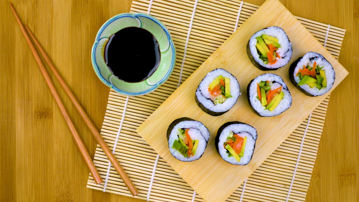 Pickled Radish and Carrot Roll