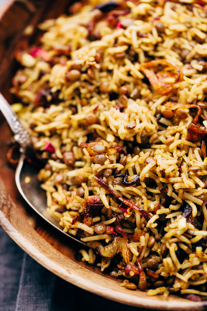 Rice and Lentil Pilaf