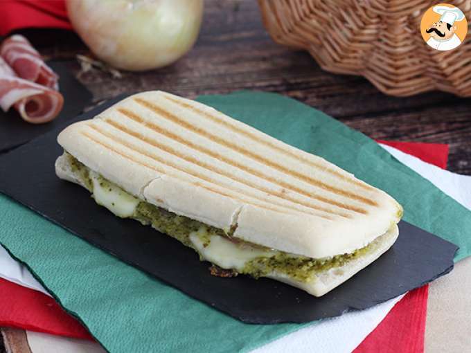 Hamburguesa con Pesto Genovese