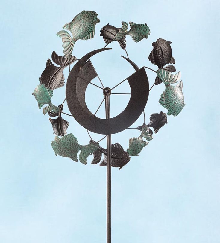 Fish Kinetic Wind Vane