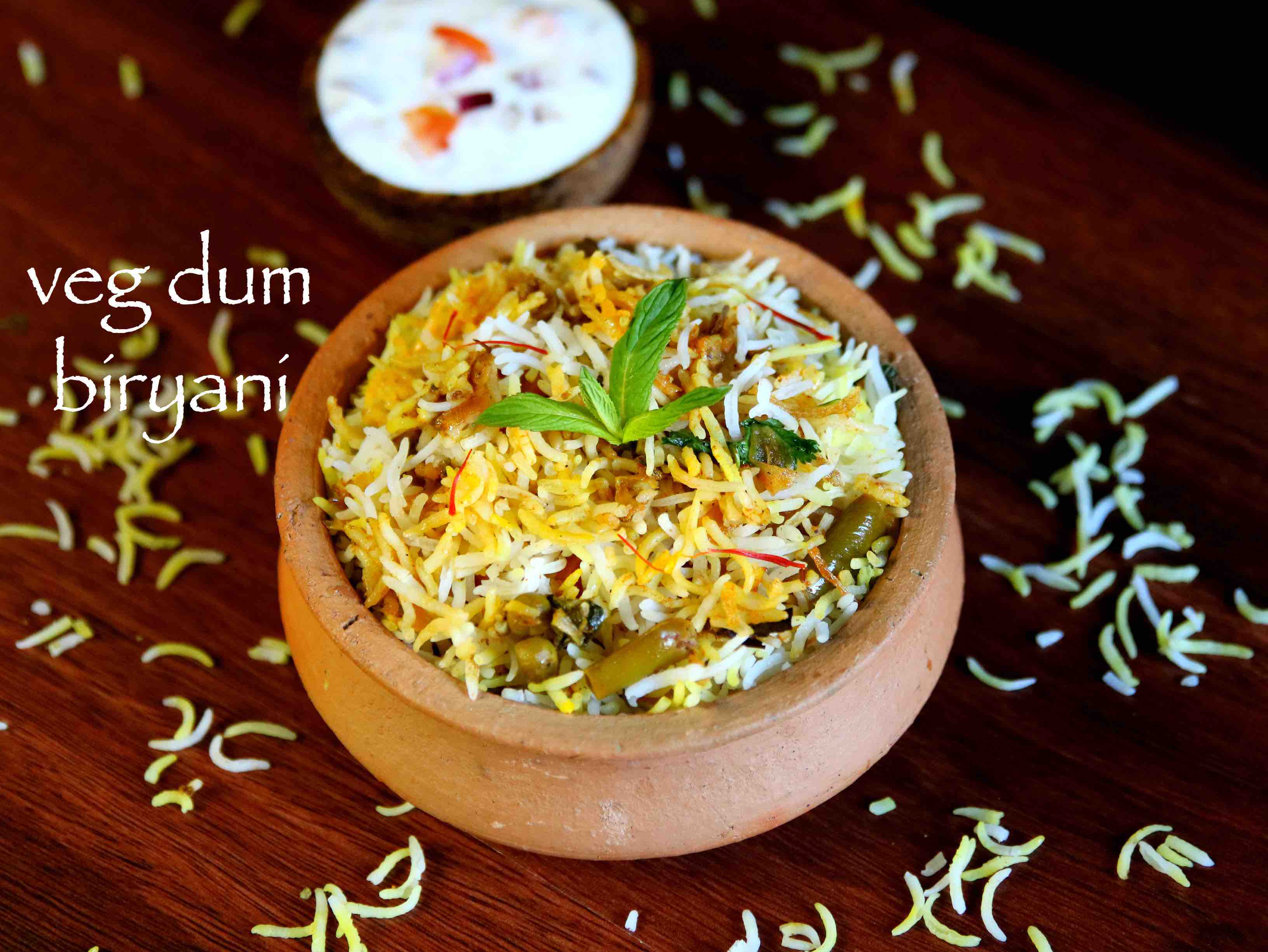 Vegetable Dum Biryani