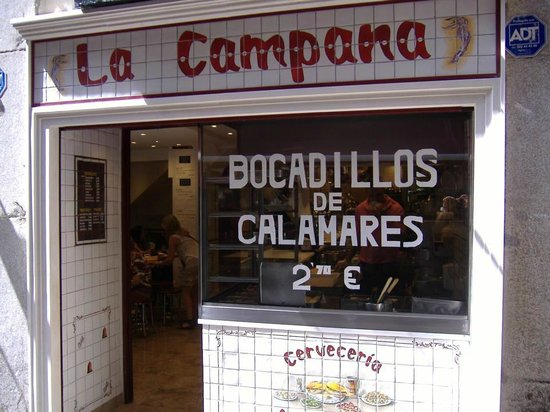 Bocadillo de Calamares