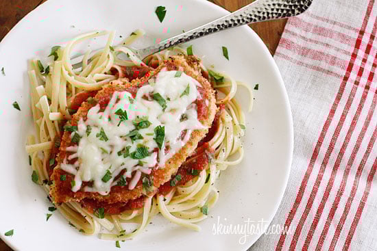 Healthy Baked Chicken Parmesan