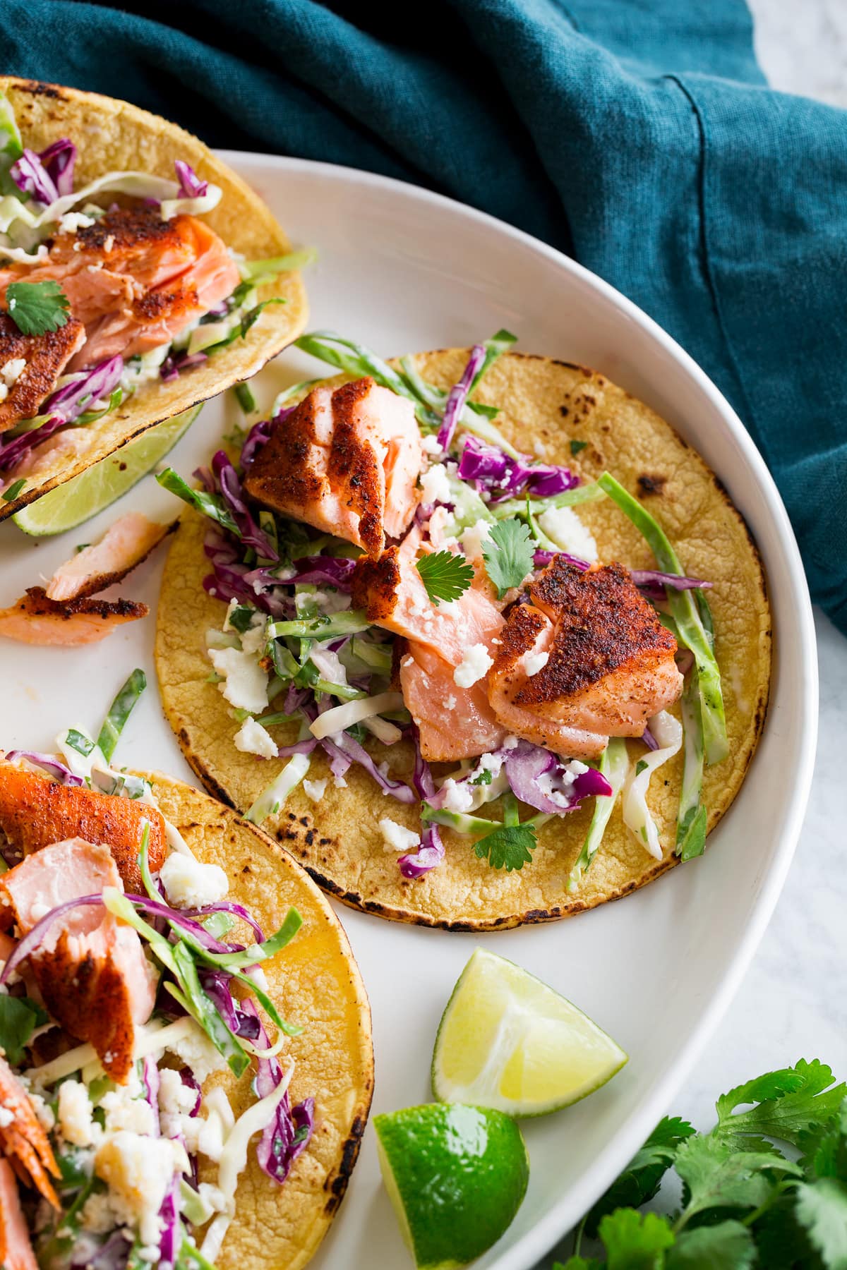 Salmon Tacos