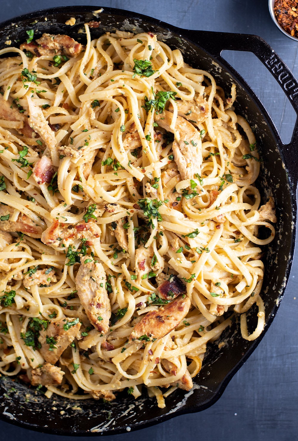 Chicken and Bacon Carbonara