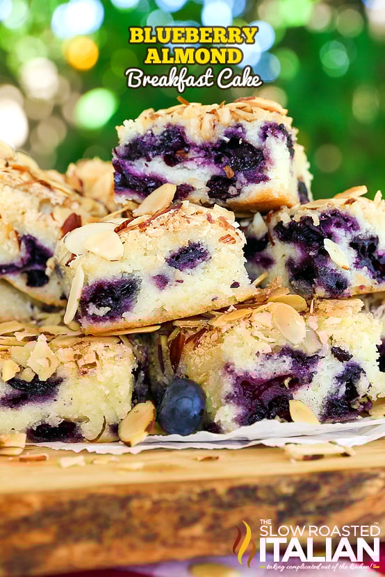 Blueberry Almond Cake Recipe