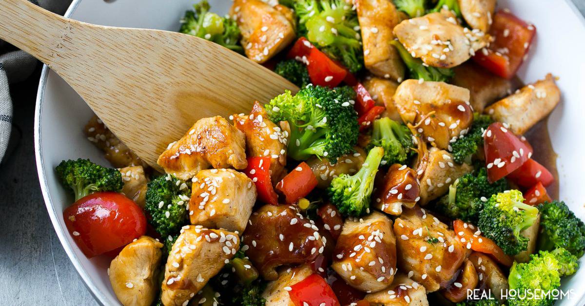 Vegetable Chicken Teriyaki