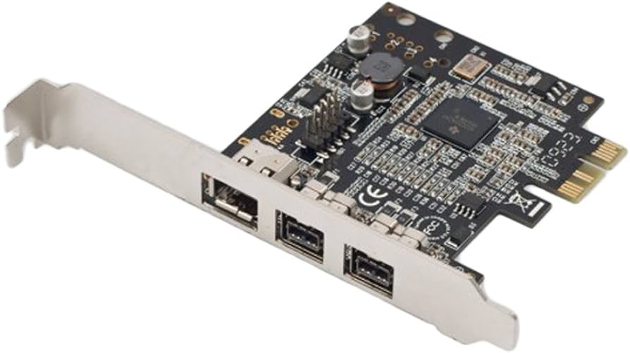 Syba 3 Port Firewire 1394a PCI-e 1.0 x1 Card