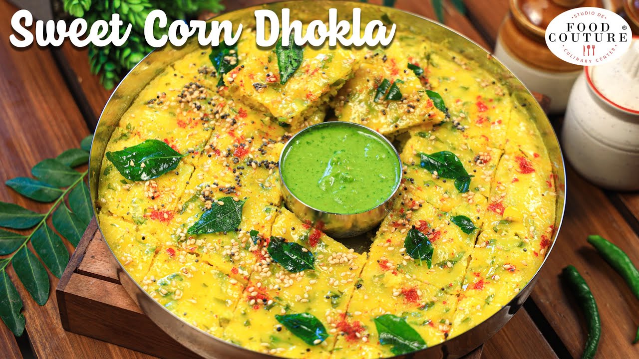 Corn Dhokla