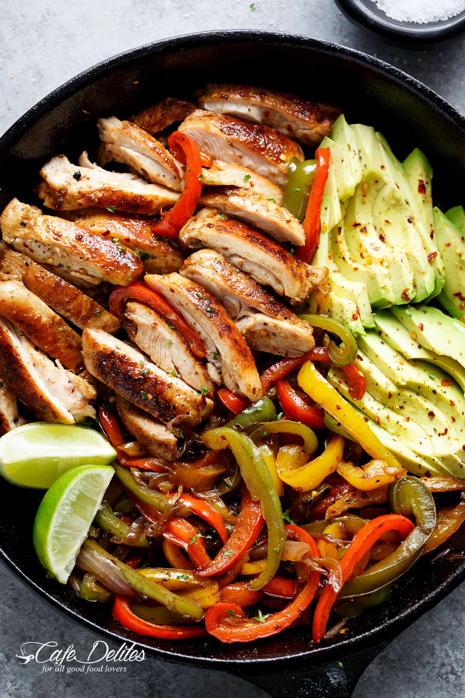 Boneless Chicken Thigh Fajitas