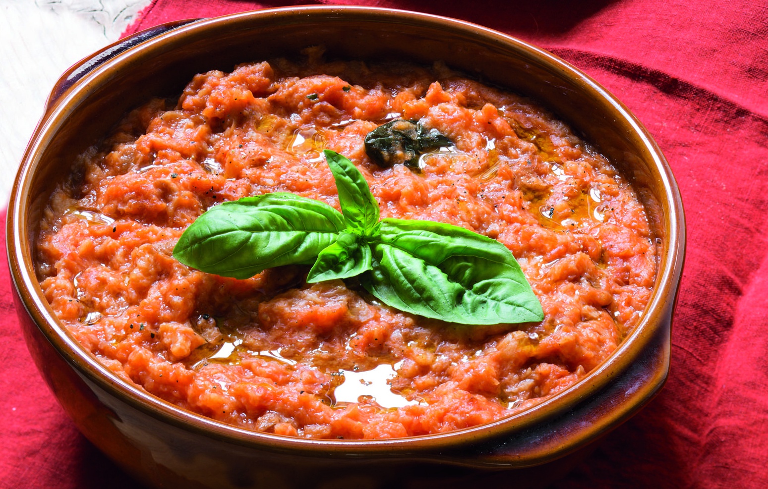 Pappa al Pomodoro con vino blanco