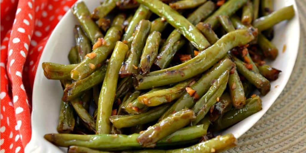 Ginger Garlic Green Bean Stir-Fry