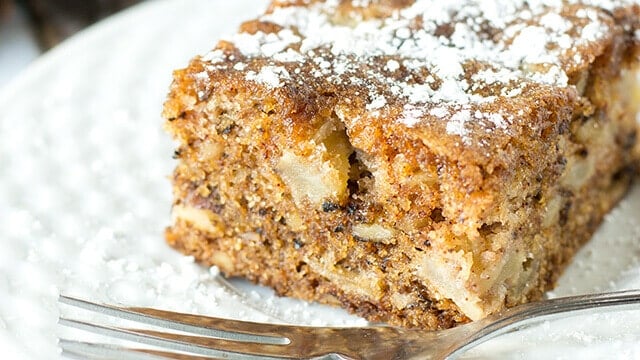 Apple Walnut Cake