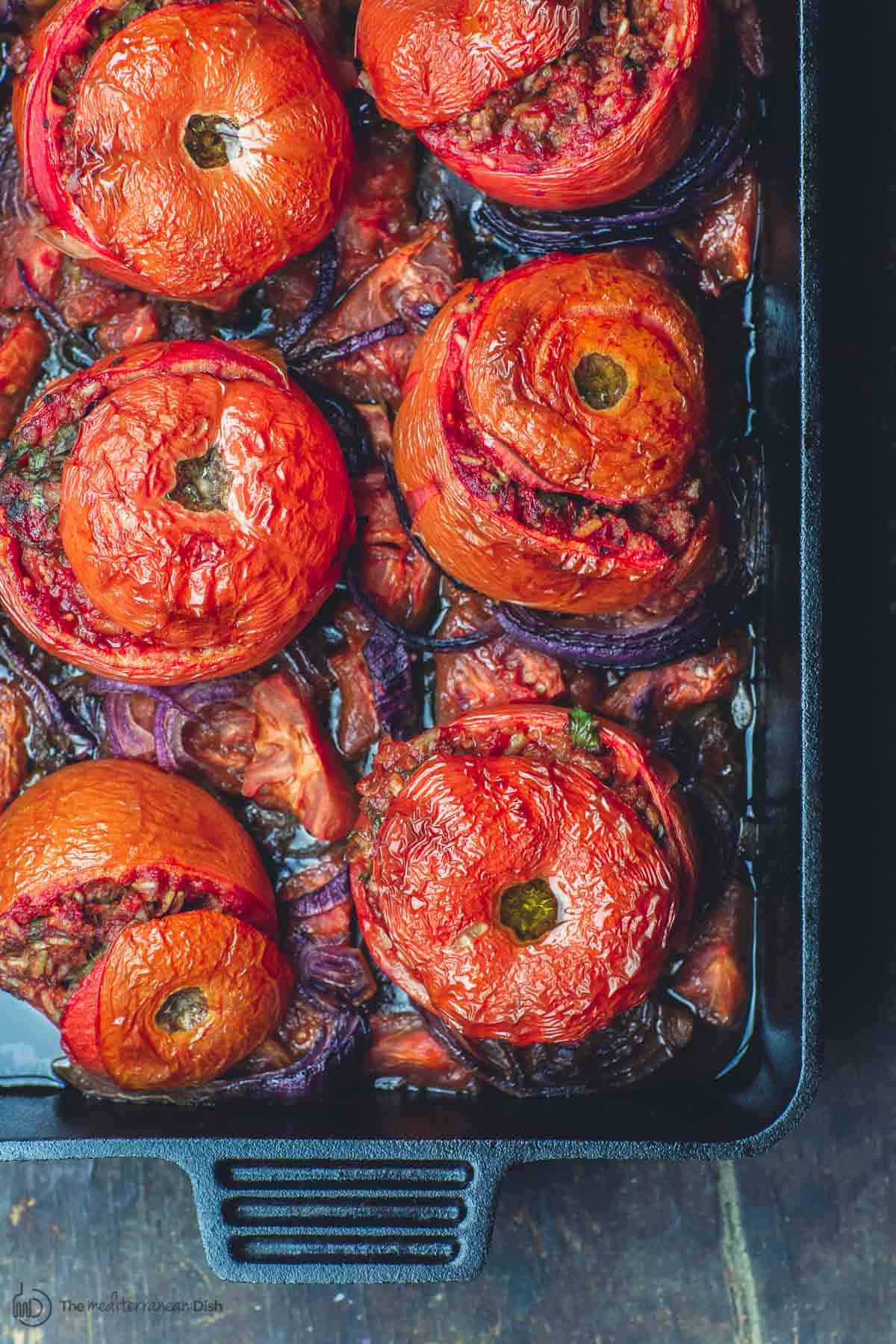Mediterranean Stuffed Tomatoes