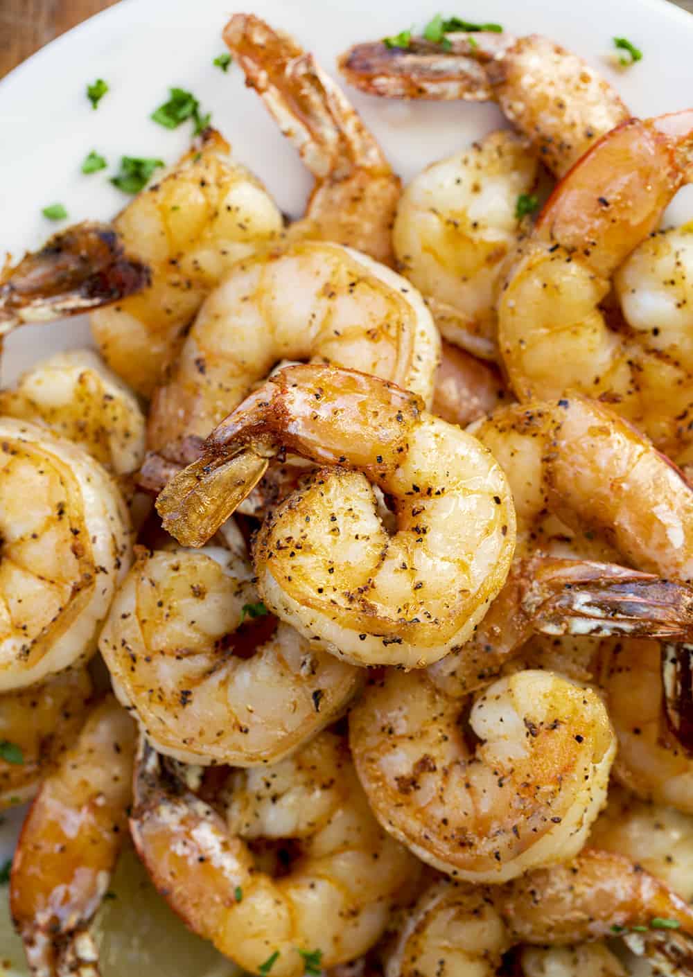 Air Fryer Shrimp Scampi