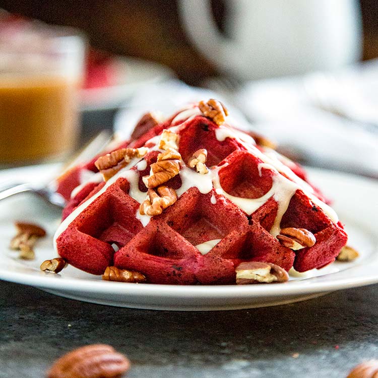 Red Velvet Waffles
