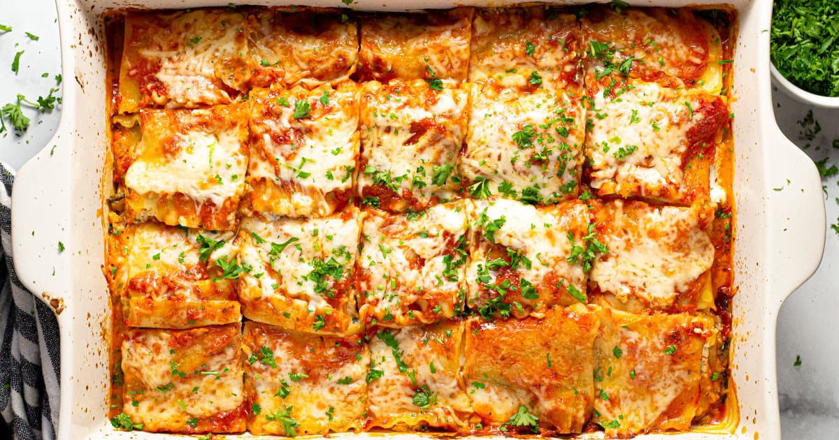 Mediterranean Vegetable Lasagna